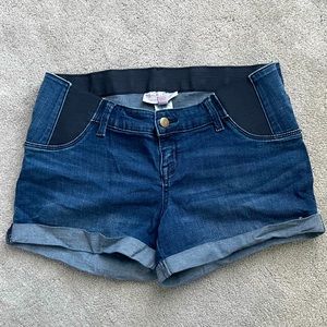 Maternity Denim Shorts